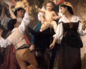 威廉 阿道夫 布格罗 : 骑驴